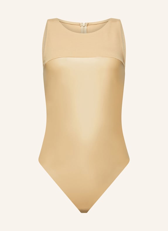 Wolford Body ECO VEGAN STRING BODY BEIGE