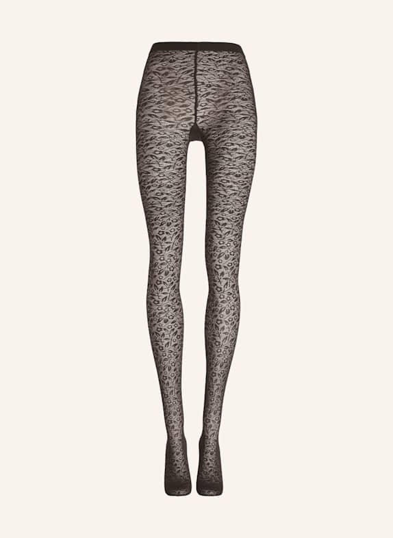 Wolford Wolford Tights Bouquet Tights SCHWARZ