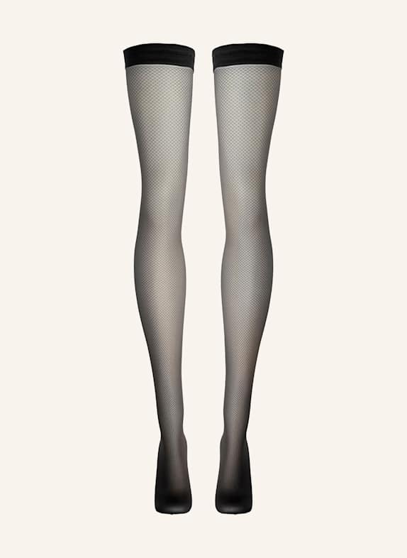 Wolford Wolford Knee-Highs Backseam Illusion Stay-Up SCHWARZ
