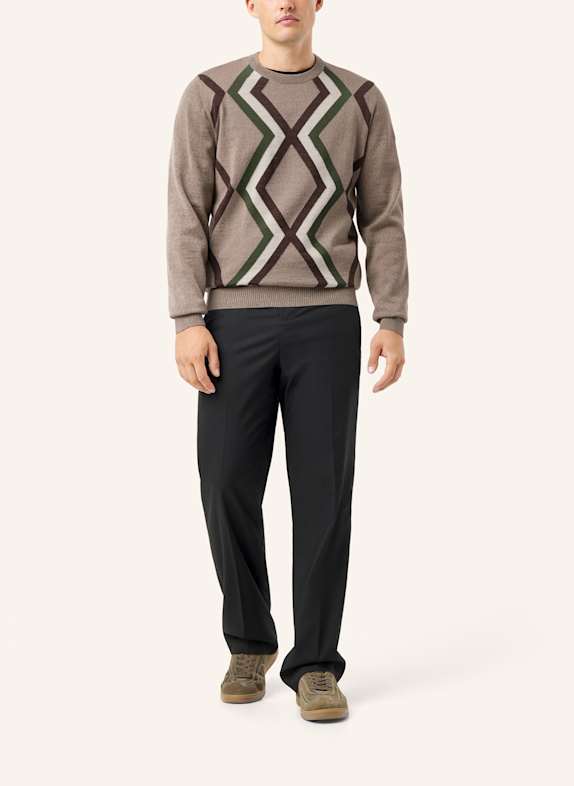 MAERZ MUENCHEN Strickpullover 496601 BEIGE