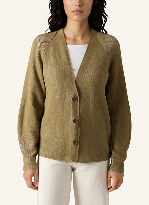 MAERZ MUENCHEN Strickjacke 215301 GRÜN