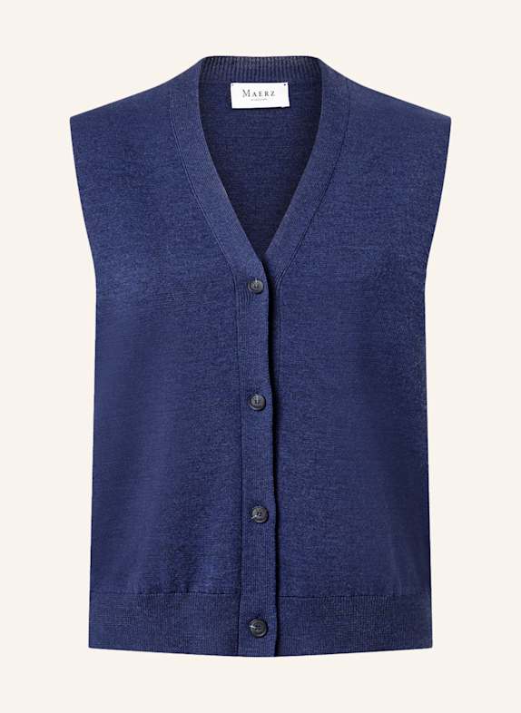 MAERZ MUENCHEN Strickweste 230400 BLAU
