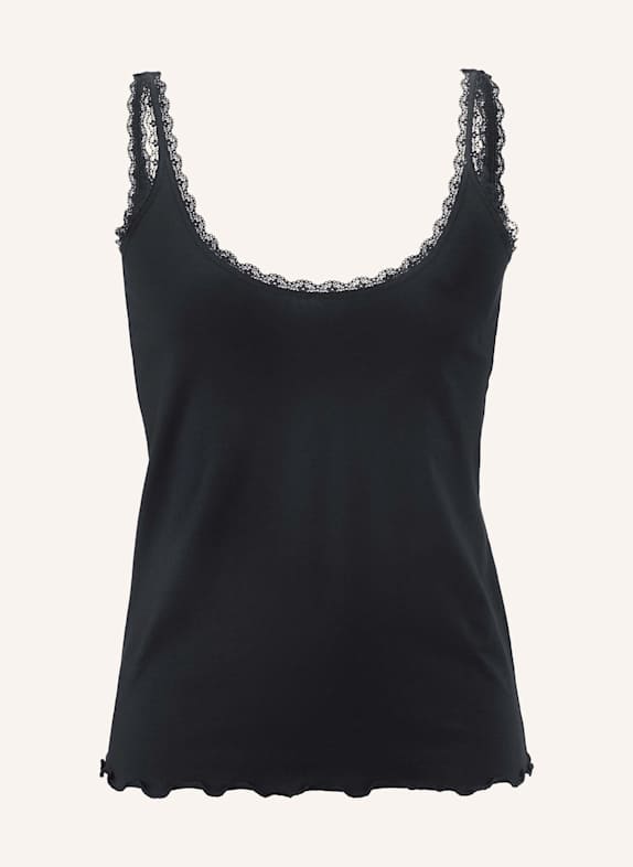hessnatur Tanktop SCHWARZ