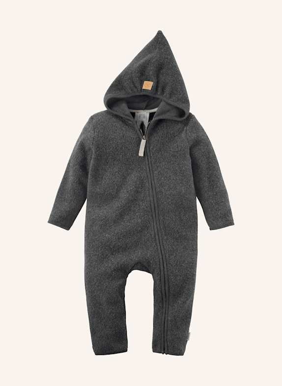 hessnatur Fleece-Overall GRAU