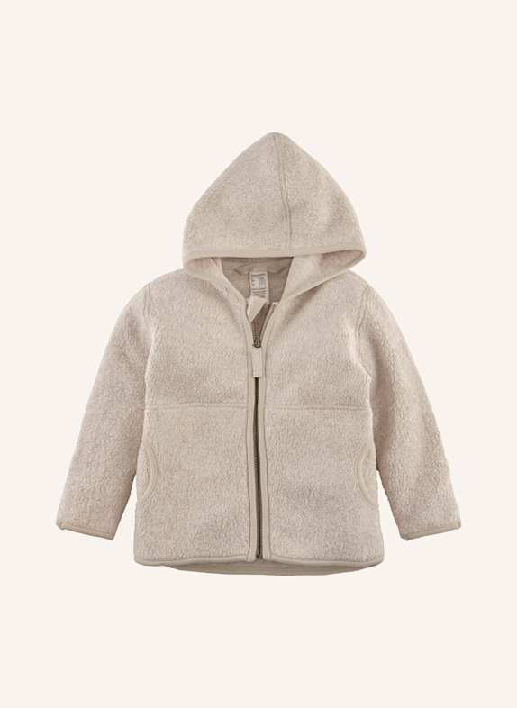 hessnatur Fleece-Jacke BEIGE