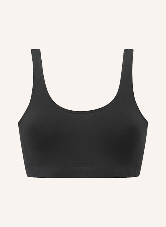 hessnatur Bustier mit Softbund SCHWARZ