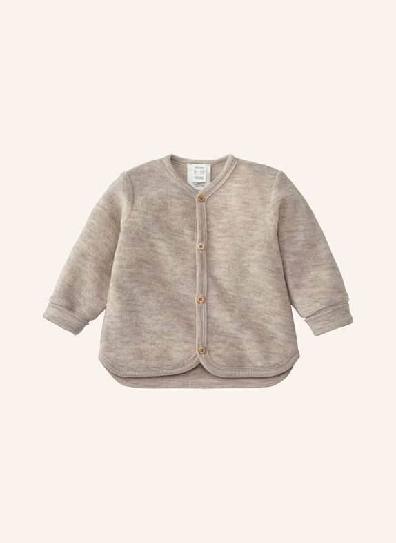 hessnatur Wollfrottee-Jacke BEIGE