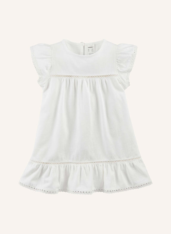 hessnatur Jersey Kleid WEISS