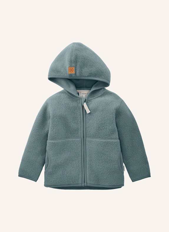 hessnatur Fleece-Jacke BLAU