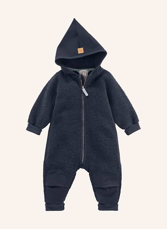hessnatur Wollfleece Overall BLAU