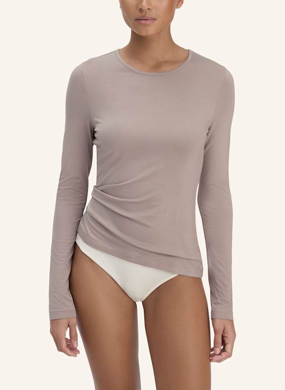 hessnatur Longsleeve BRAUN