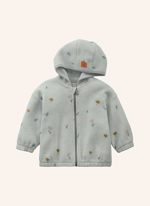 hessnatur Fleece Jacke GRAU