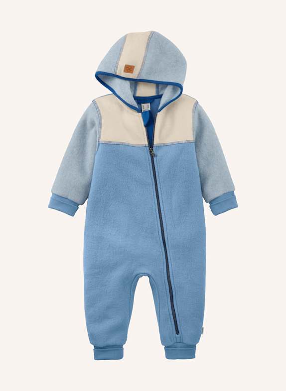 hessnatur Softfleece Overall Regular BLAU