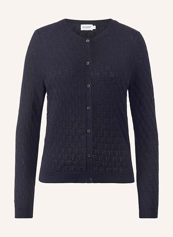 hessnatur Strickjacke BLAU