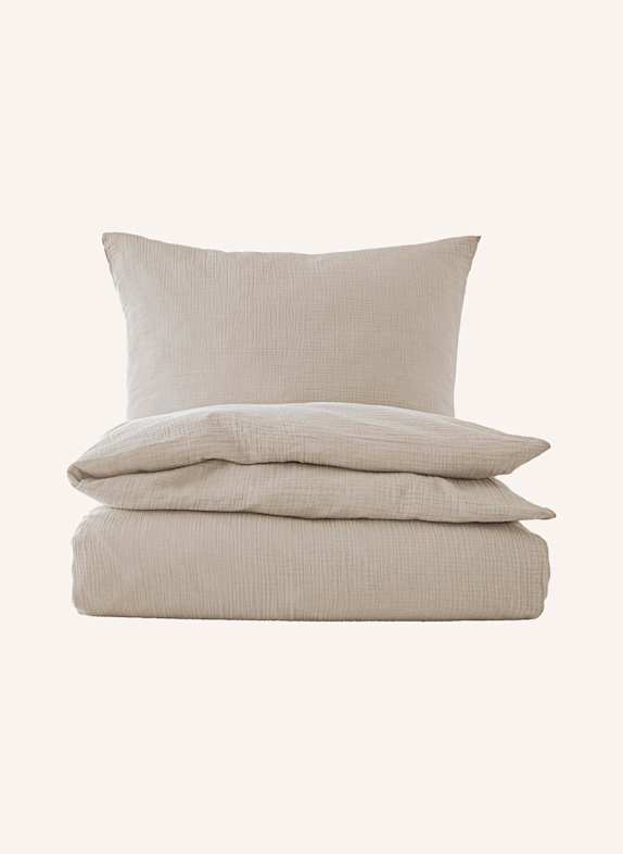 hessnatur Bettwäsche Musselin GRAU