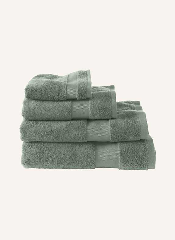 hessnatur Frottier Handtuch GRÜN