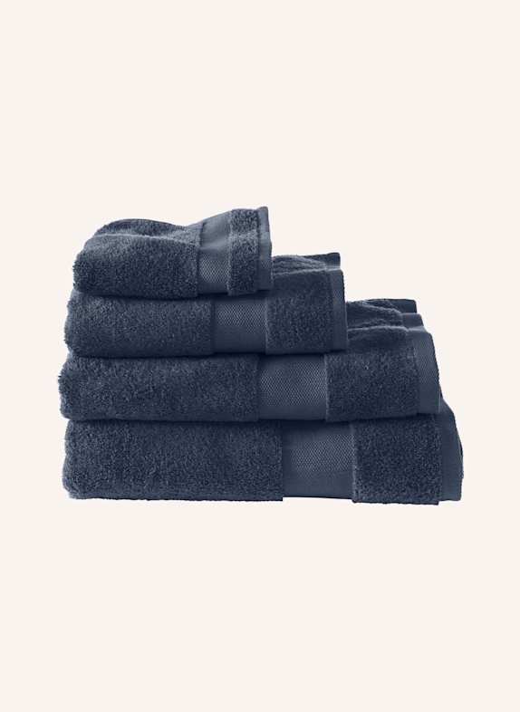 hessnatur Frottier Handtuch BLAU