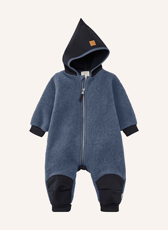 hessnatur Wollfleece Overall BLAU