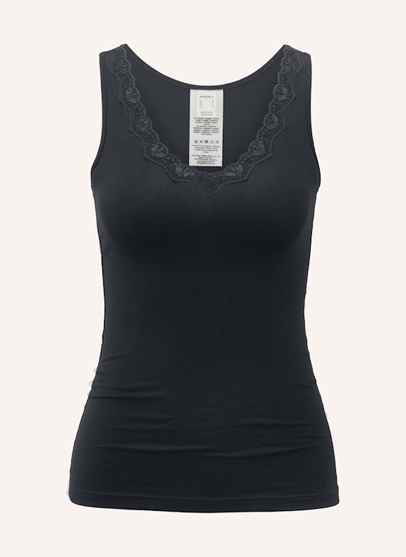 hessnatur Tank Top SCHWARZ