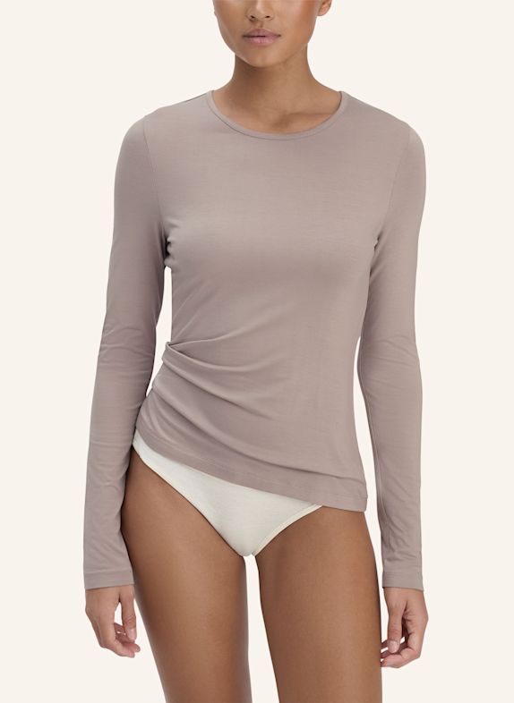 hessnatur Longsleeve BRAUN