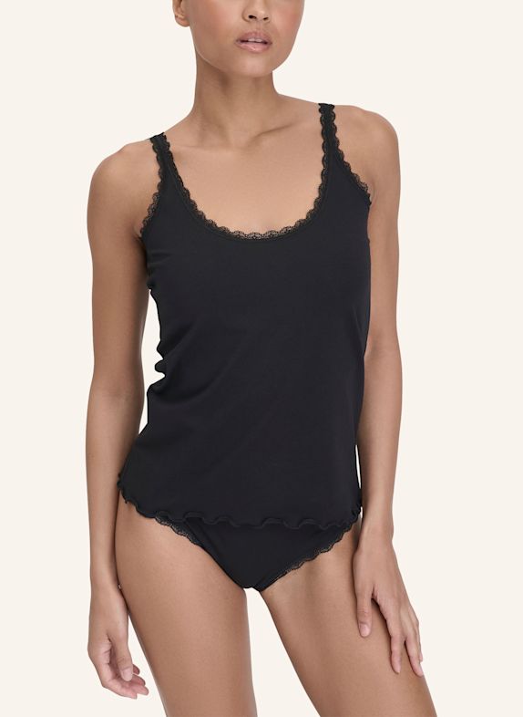 hessnatur Tanktop SCHWARZ