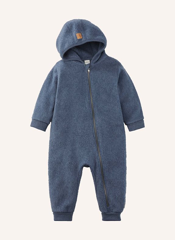 hessnatur Softfleece Overall Regular BLAU
