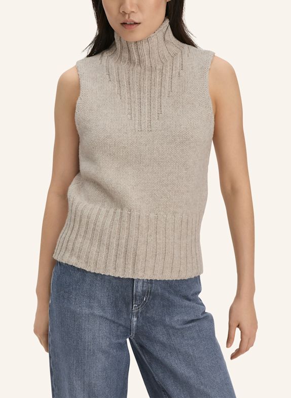 hessnatur hessnatur Strick Pullover aus Wolle und Bio-Baumwolle WEISS