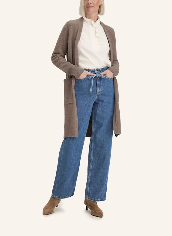 hessnatur Strick Jacke CAMEL