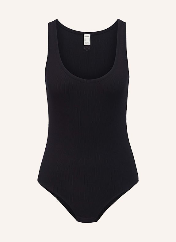hessnatur hessnatur Body SOFT RIB aus Bio-Baumwolle SCHWARZ