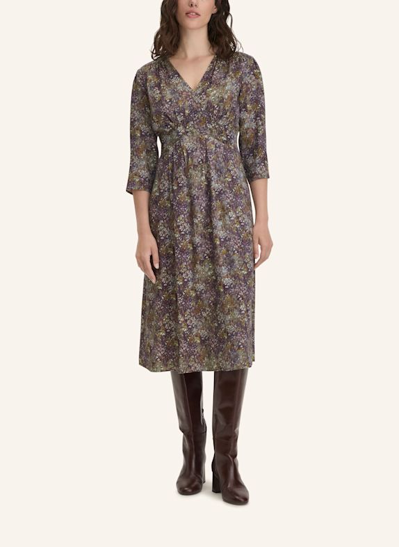 hessnatur hessnatur Kleid tailliert aus TENCEL™ Lyocell und LENZING™ ECOVERO™ Viskose LILA