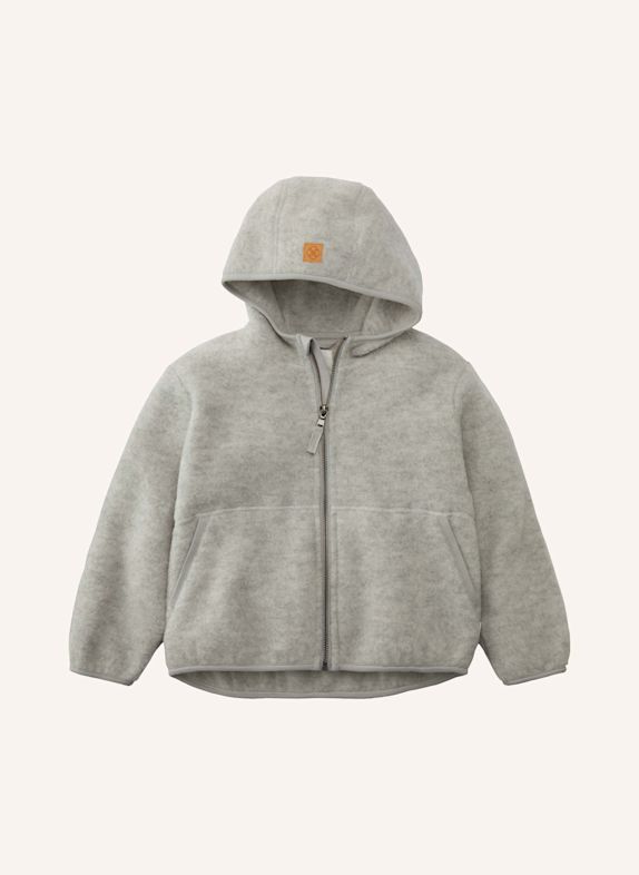 hessnatur Wollfleece Jacke GRAU