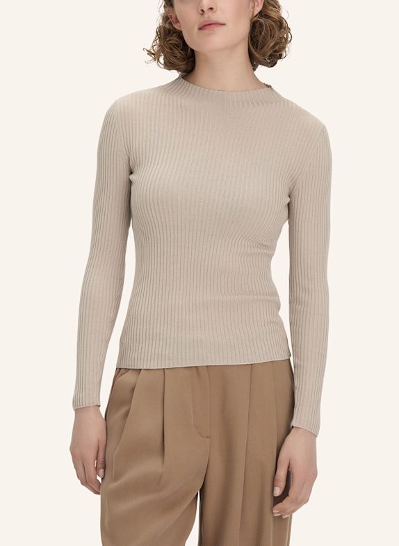 hessnatur Strick Pullover WEISS