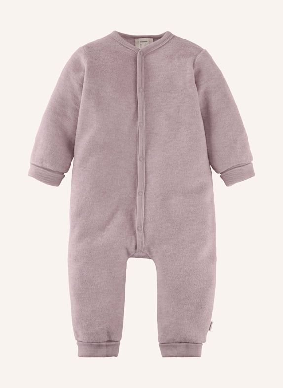 hessnatur hessnatur Wollfrottee Overall aus reiner Bio-Merinowolle ROSA