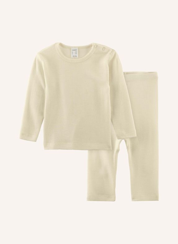 hessnatur hessnatur Unterwäsche-Set aus Bio-Merinowolle mit Seide BEIGE