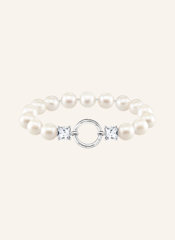 THOMAS SABO Armband SILBER/ WEISS