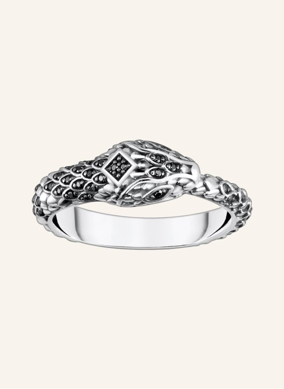 THOMAS SABO Ring SILBER/ SCHWARZ
