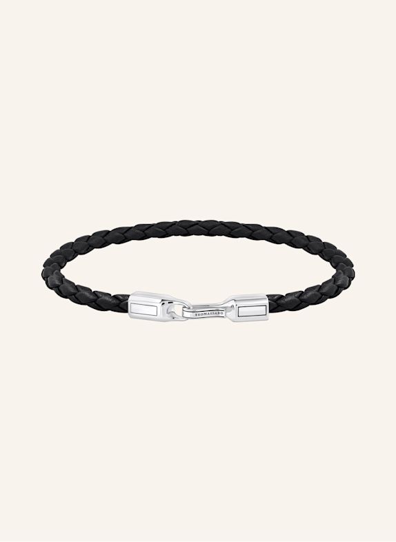 THOMAS SABO Armband SILBER / SCHWARZ
