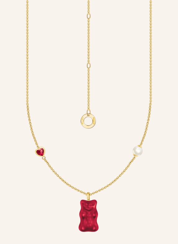 THOMAS SABO Kette GOLD/ ROT/ WEISS