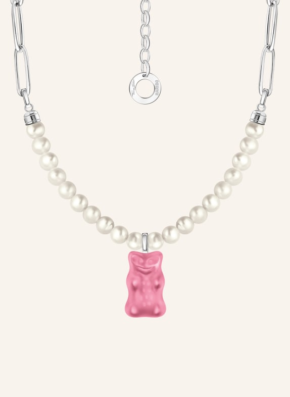 THOMAS SABO Kette SILBER/ PINK/ WEISS