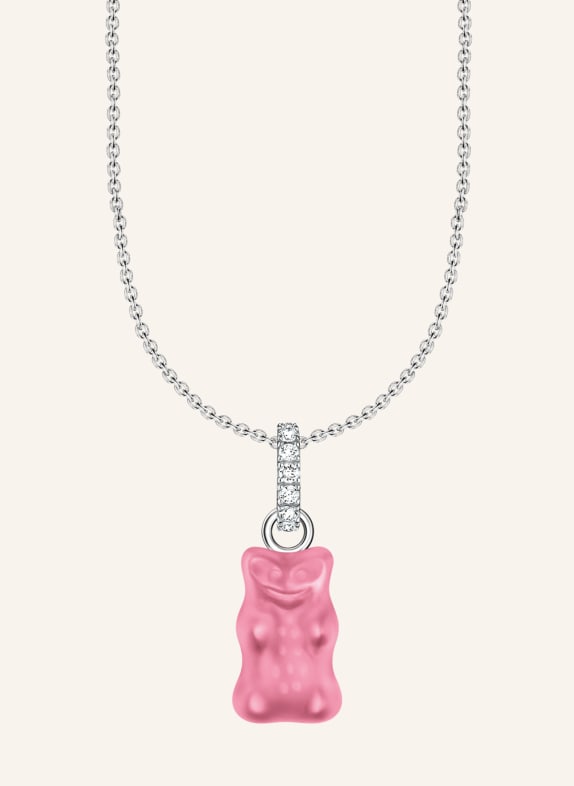 THOMAS SABO Kette SILBER/ PINK/ WEISS