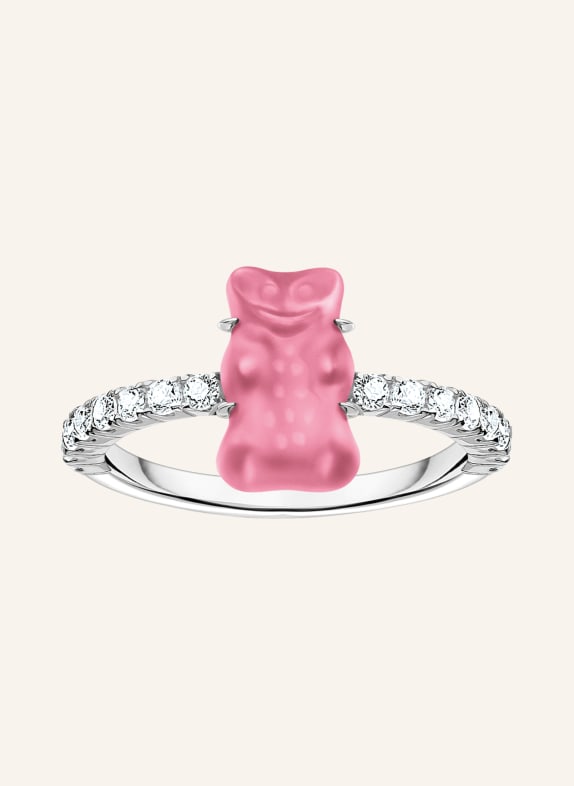 THOMAS SABO Ring SILBER/ PINK/ WEISS