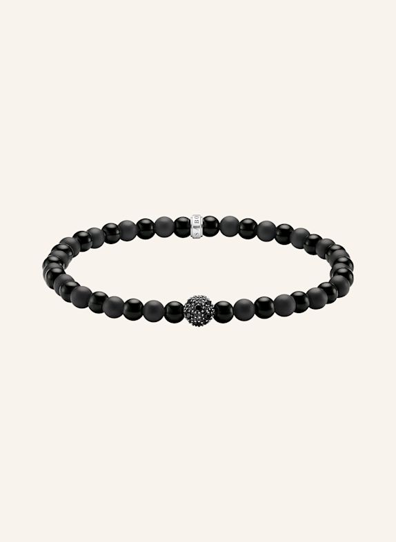 THOMAS SABO Armband SILBER / SCHWARZ