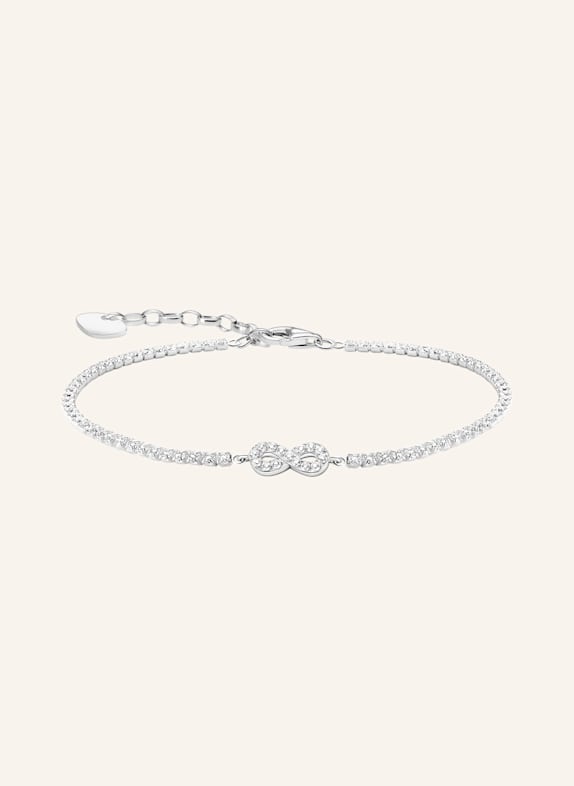 THOMAS SABO Armband SILBER/ WEISS