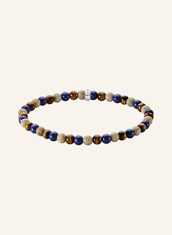 THOMAS SABO Armband BRAUN / BEIGE / BLAU