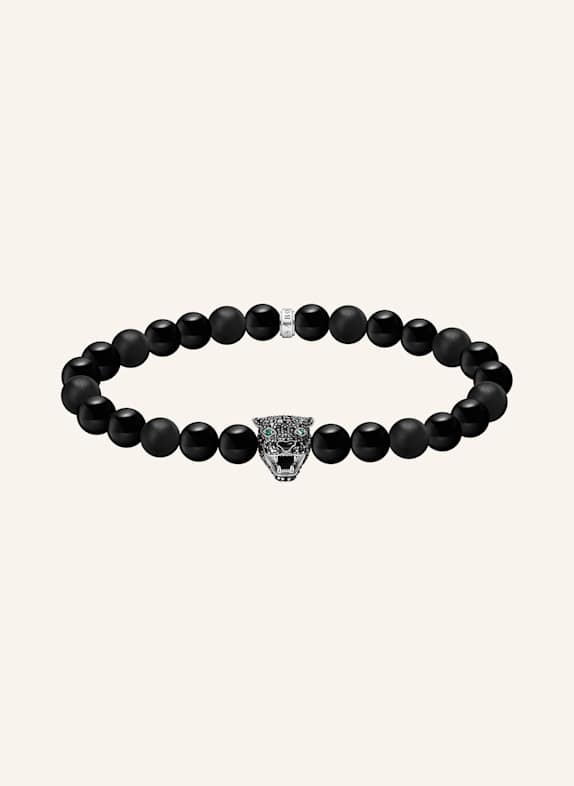 THOMAS SABO Armband SILBER / SCHWARZ