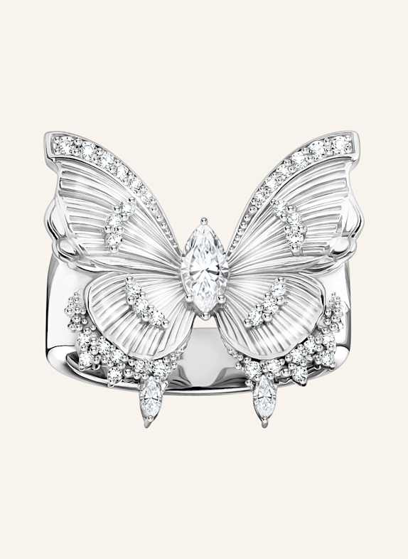 THOMAS SABO Ring SILBER/ WEISS