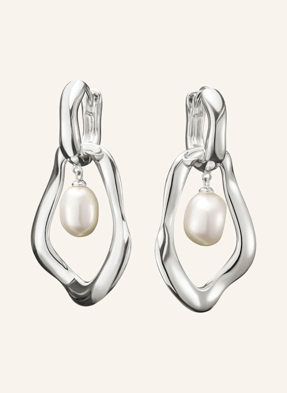 THOMAS SABO Ohrringe SILBER/ WEISS