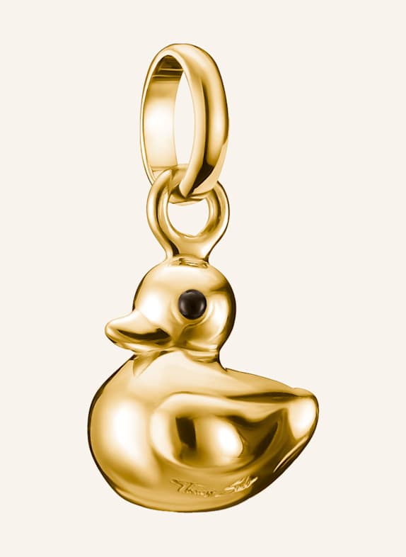 THOMAS SABO Charm-Anhänger GOLD/ SCHWARZ