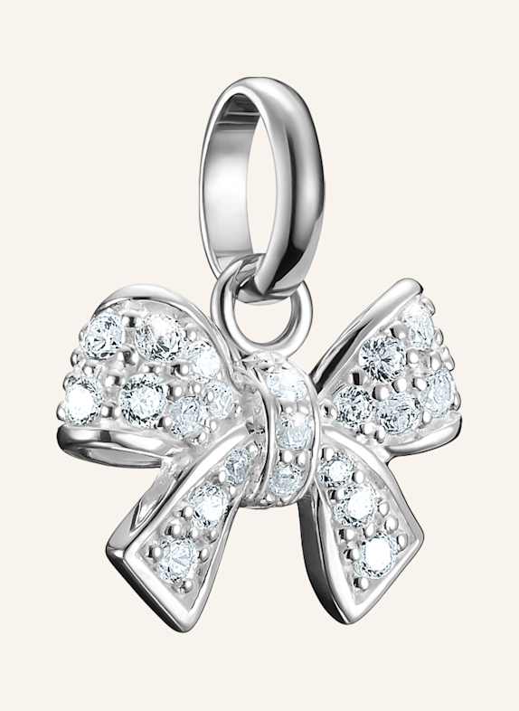 THOMAS SABO Charm-Anhänger SILBER/ WEISS