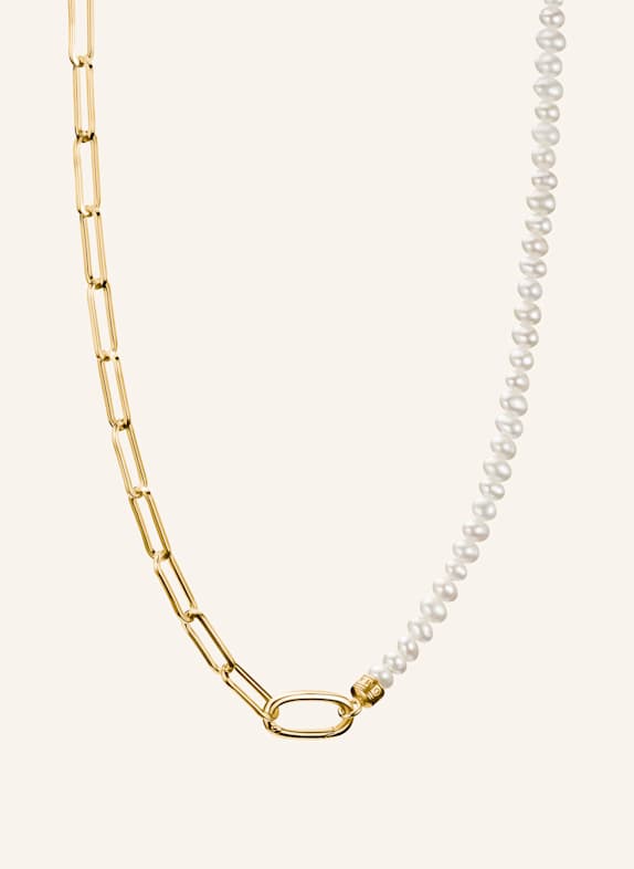 THOMAS SABO Kette GOLD/ WEISS